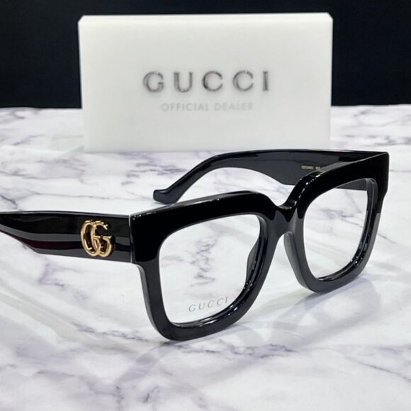 NWT GUCCI GG1549O - 001 EYEGLASSES - Picture 1 of 9